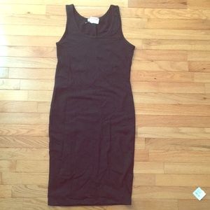 Black tank dress